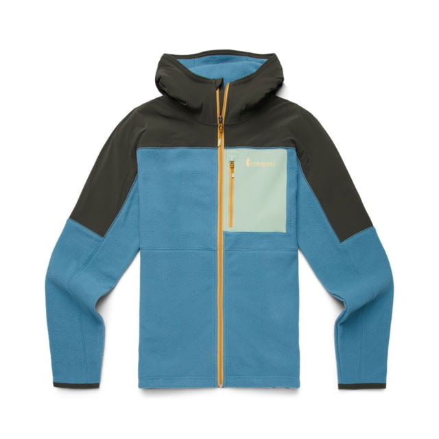 Cotopaxi Abrazo Hooded Full-Zip Fleece Jacket - Mens Woods/Blue Spruce Large