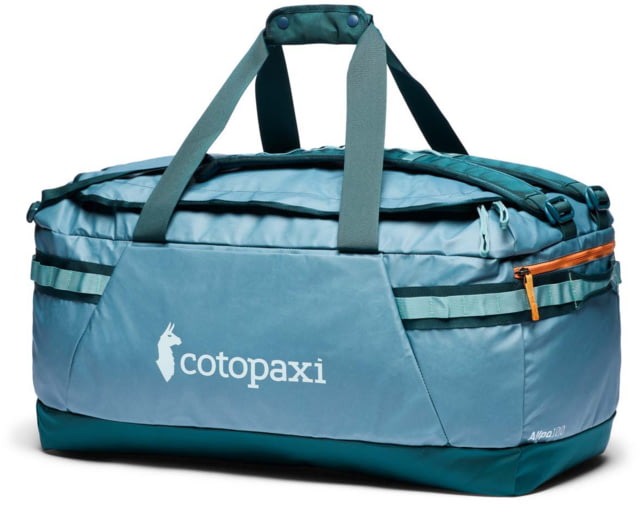 Cotopaxi Cotopaxi Allpa Getaway 100L Duffel Bag Blue Spruce And Abyss One Size