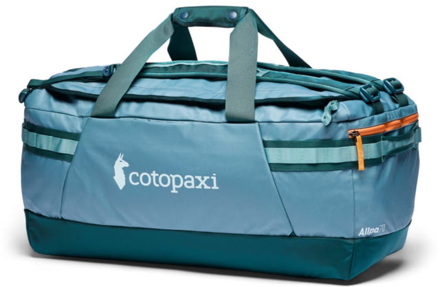Cotopaxi Cotopaxi Allpa Getaway 70L Duffel Bag Blue Spruce And Abyss One Size