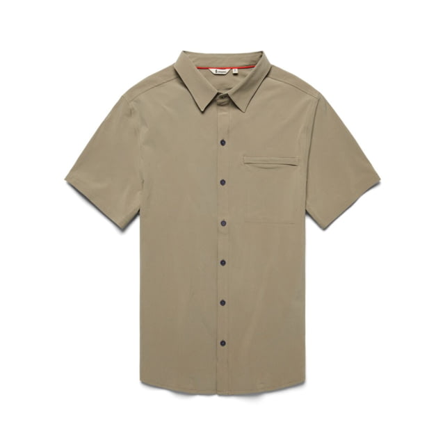 Cotopaxi Cambio Button Up Solid Shirt - Mens Stone 2XL