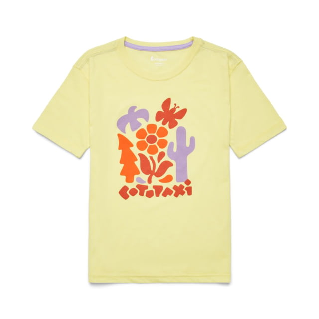 Cotopaxi Day Hike Organic T-Shirt - Kid's Lemonade Extra Small