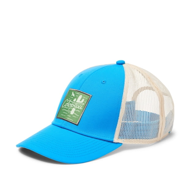 Cotopaxi Hello Cactus Trucker Hat Saltwater One Size