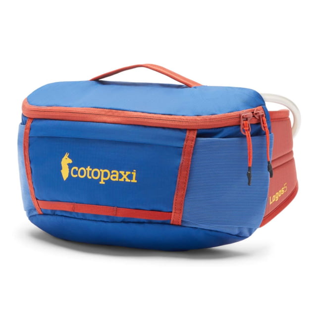 Cotopaxi Lagos 5L Hydration Hip Pack Pacific/Magma One Size