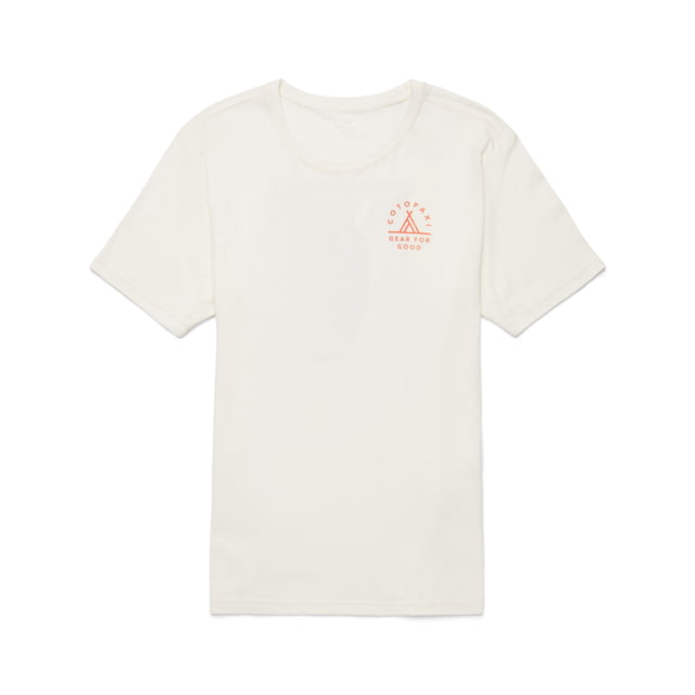 Cotopaxi Llama Map Organic T-Shirt - Mens Bone Large