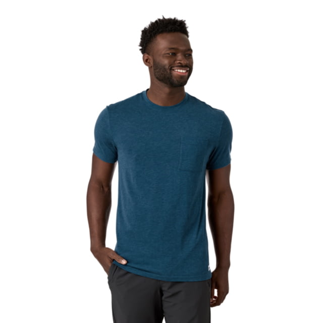 Cotopaxi Paseo Travel Pocket T-Shirt - Men's Indigo Small