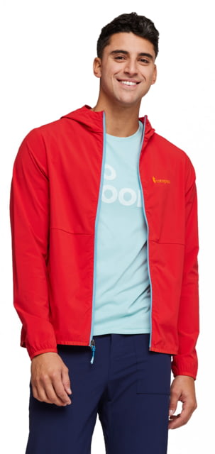 Cotopaxi Vuelta Performance Windbreaker Jacket – Men’s Red Large