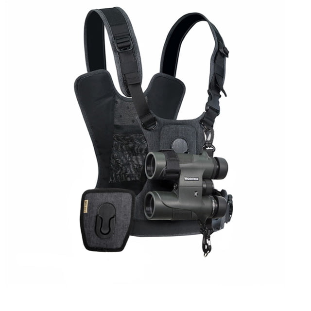 Cotton Carrier CCS G3 Camera Harness For 1 Camera & 1 Binocular Grey One Size