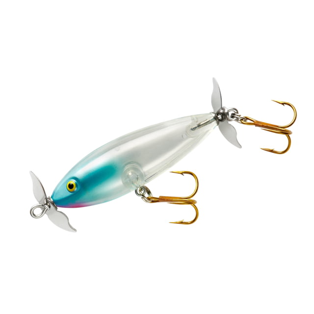 Cotton Cordell Crazy Shad Bait 3in 1/2oz Clear/Blue Nose