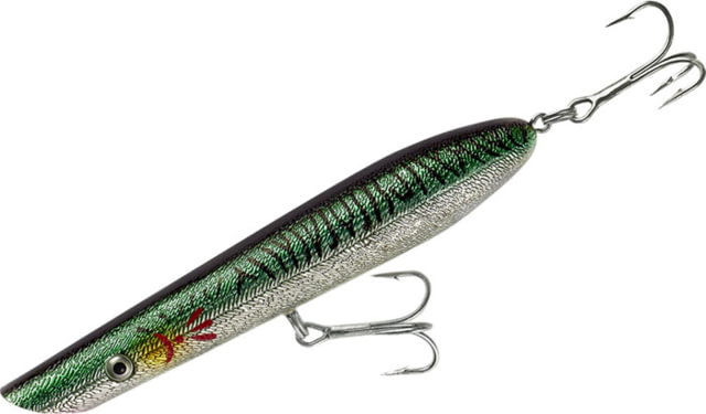 Cotton Cordell Pencil Popper Topwater Hard Bait 7in 2oz Green Mackerel