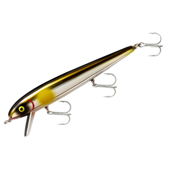 Cotton Cordell Red Fin Bait Topwater 5in 5/8oz Blk Chrome Ayu