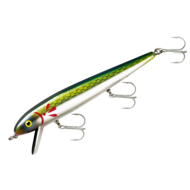 Cotton Cordell Red Fin Bait Topwater 5in 5/8oz Chrome Herring