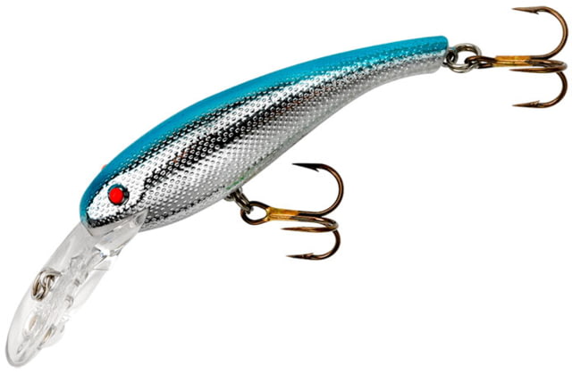 Cotton Cordell Wally Diver Crankbait 2 1/2in 1/4 oz Floating Chrome/Blue Back