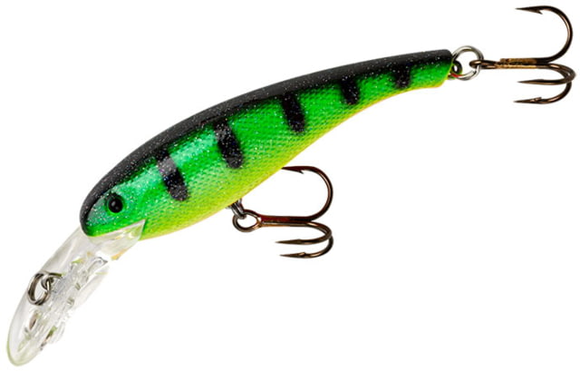 Cotton Cordell Wally Diver Crankbait 2 1/2in 1/4 oz Floating Fire Tiger/GL