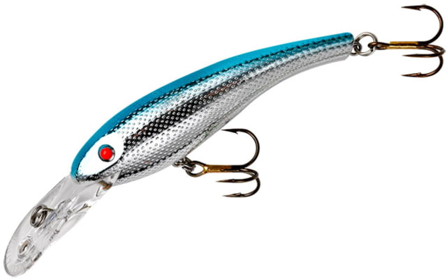 Cotton Cordell Wally Diver Crankbait 3 1/8in 1/2 oz Floating Chrome/Blue Back