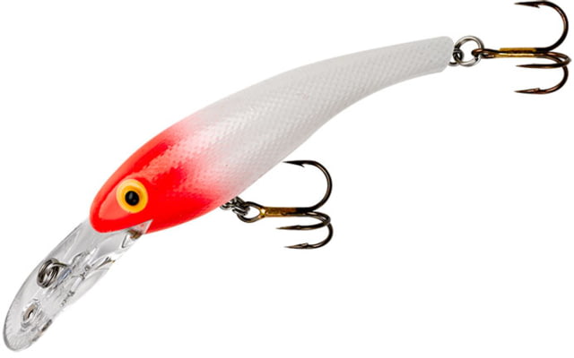 Cotton Cordell Wally Diver Crankbait 3 1/8in 1/2 oz Floating White/Red Head