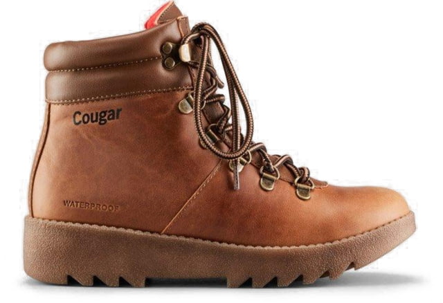 Cougar Prescott Leather Waterproof Winter Boots – Women’s Butternut 6 US PRESCOTT-Butternut-6