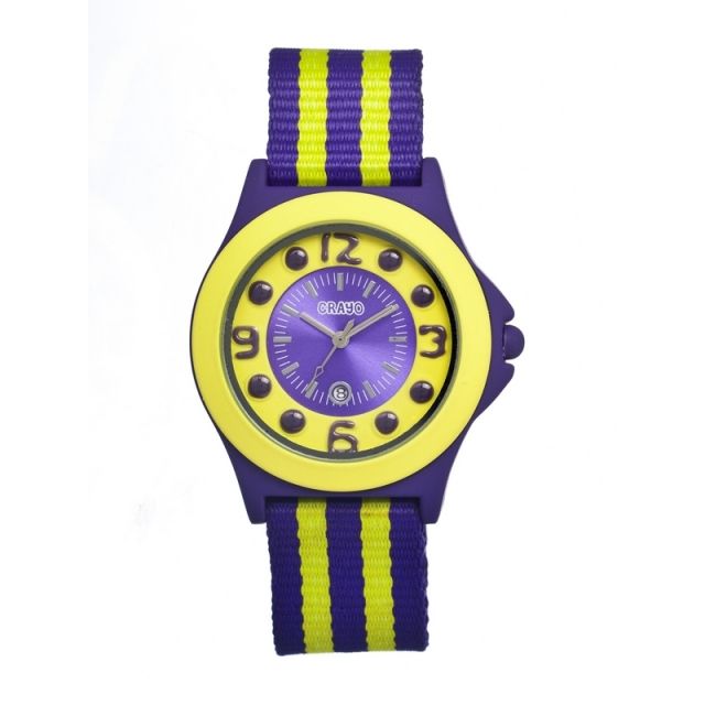 Crayo CarnIVal Watch Purple/Lime One Size