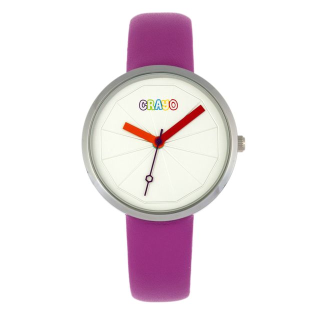 Crayo Metric Unisex Watch Purple One Size