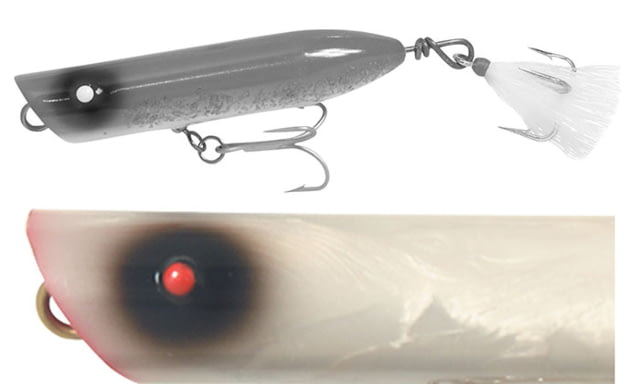 Creek Chub Striper Strike Topwater Fishing Popper 4-1/4in 1 1/2 oz Red Eye