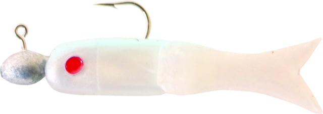 Creme Lures Litl Fishie Minnow Minnow 1 0.5in Pearl Blue