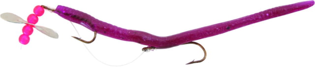 Creme Lures Midget Crawler Worm 1 0.5in Purple