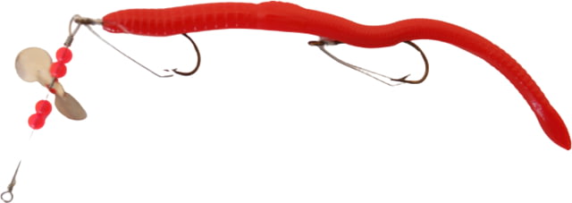 Creme Lures Scoundrel Rigged Worm 1 6in Red