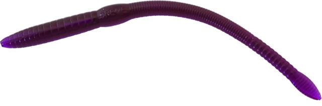 Creme Lures Scoundrel Soft Plasti Worm 4 6in Purple