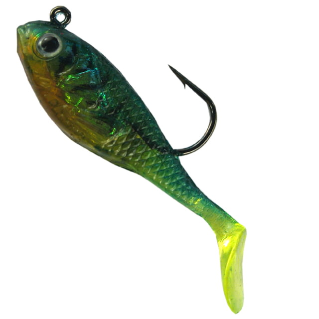 Creme Lures Spoiler Shad 1 2in Firetiger