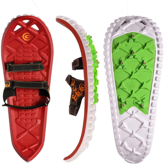 Crescent Moon Crescent Moon Eva Foam Snowshoes Red