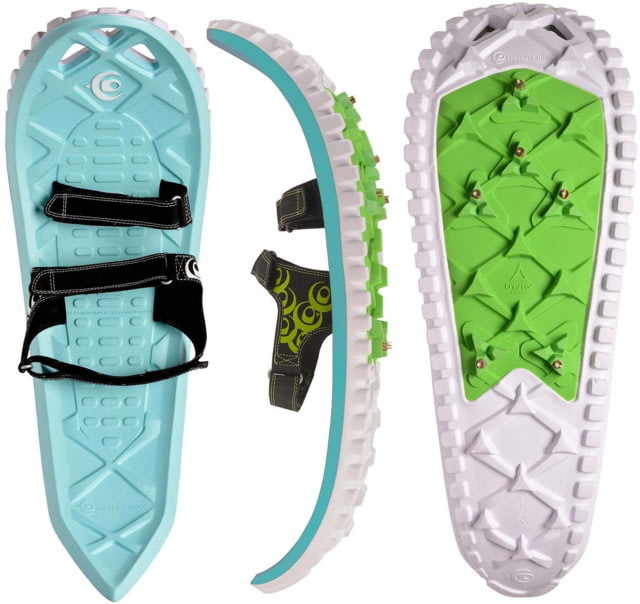 Crescent Moon Crescent Moon Eva Foam Snowshoes Seafoam