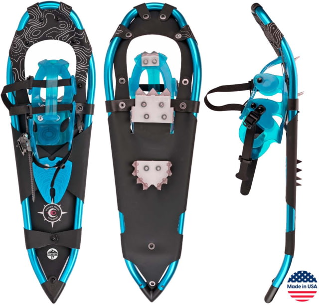 Crescent Moon Sawtooth 27 Snowshoes Teal