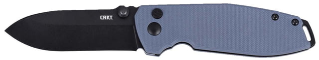 CRKT Squid XM Folding Knife 2.95in D2 Drop Point Blade Gray G10 Handle