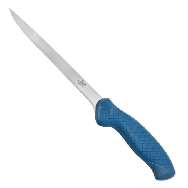 Cuda AquaTuff Fillet Knife with Blade Cover Blue 7in