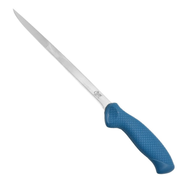 Cuda AquaTuff Fillet Knife with Blade Cover Blue 9in