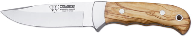 Cudeman 146 Quality Fixed Blade Knife 11 cm Molybdenum Vanadium Satin Olive Wood