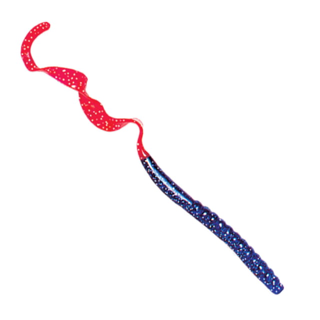 Culprit Culprit Original Worm 7.5 in 13 Pack Grape Red Tail
