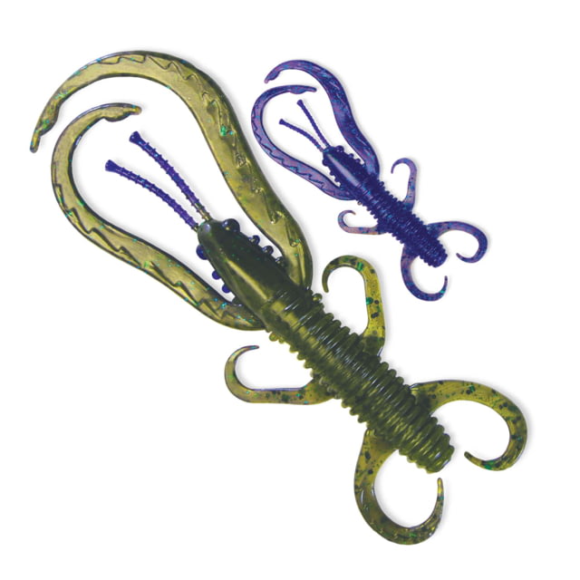 Culprit Flutter Craw 4in 8 Pack Bama Bug