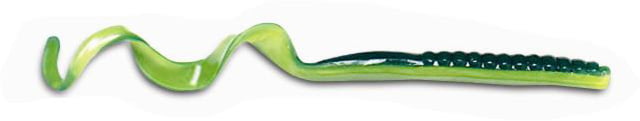 Culprit Original Worm Worm 10 7.5in Green Shad