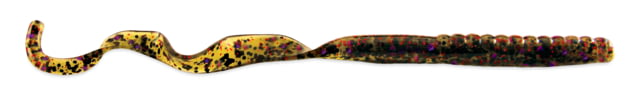 Culprit Original Worm 7.5in Watermelon Purple Red Flake 13 Ct Bag