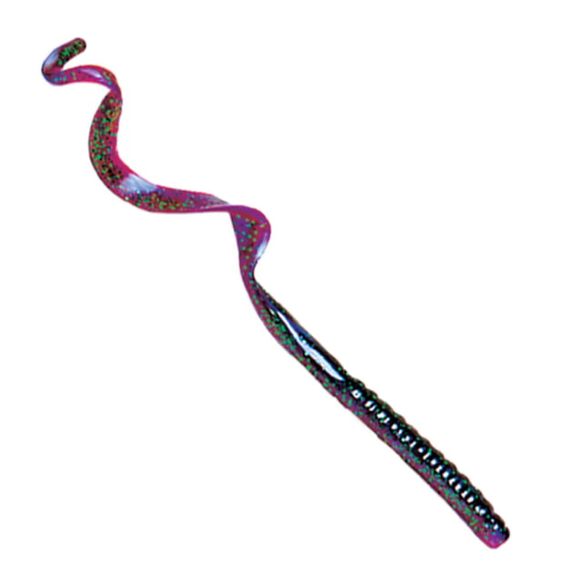 Culprit Original Worm 8 in 12 Pack Tequila Shad Green Flake