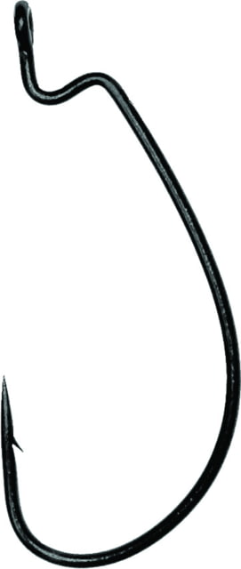 Daiichi Fatgap Tube Hook Worm Black Nickel Size 5/0 5 per Pack