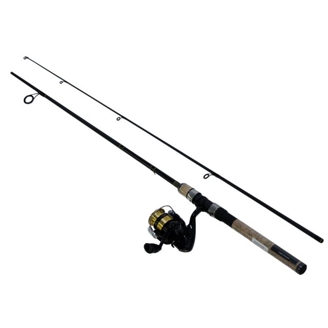 Daiwa D-Shock Spinning Rod and Reel Combo 6ft Medium Light 2 Pieces 1BB