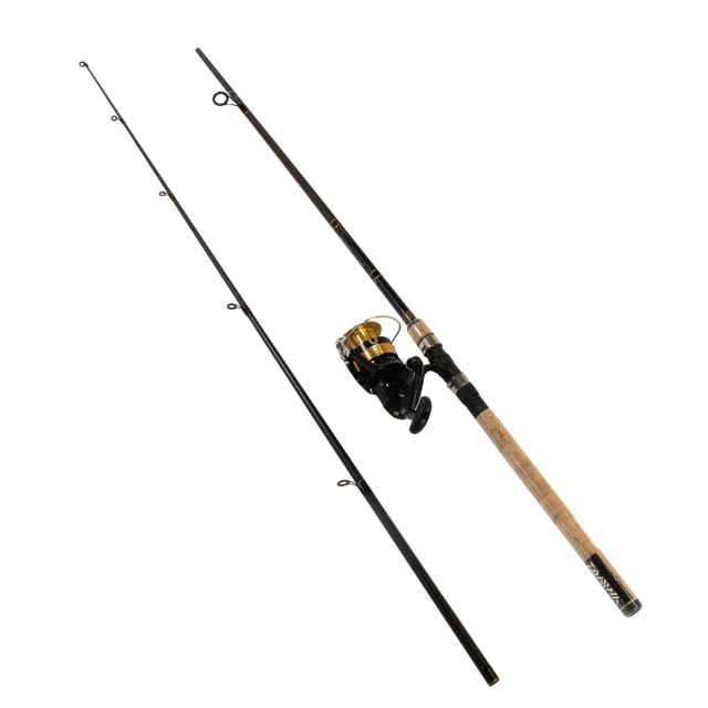 Daiwa D-Shock Spinning Rod and Reel Combo 7ft Medium Heavy 2 Pieces 1BB