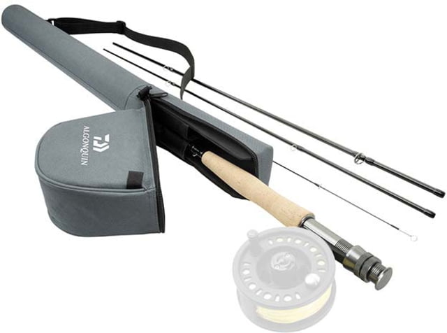 Daiwa Daiwa Algonquin Fly Travel Rod w /Tube 9ft 5 Line Weight 4 Pieces