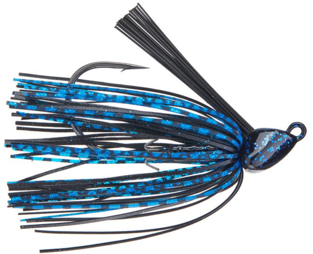Daiwa Daiwa Evergreen Grass Ripper Swim Jig 1/2 4 Hook Black Blue