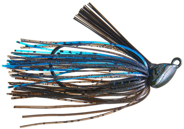 Daiwa Daiwa Evergreen Grass Ripper Swim Jig 3/8 4 Hook Bruised Green Pumpkin