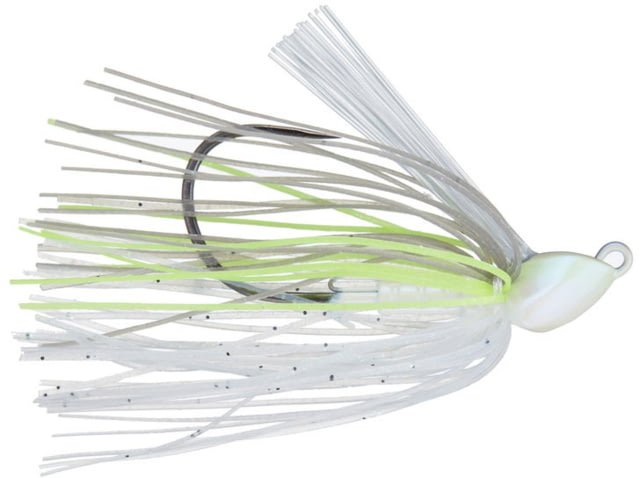 Daiwa Daiwa Evergreen Grass Ripper Swim Jig 1/2 4 Hook Chartreuse Shad