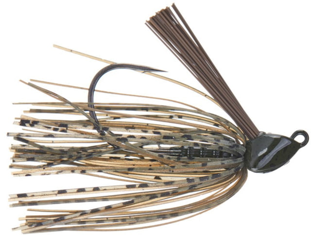 Daiwa Daiwa Evergreen Grass Ripper Swim Jig 1/2 4 Hook Green Pumpkin