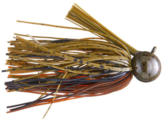 Daiwa Daiwa Evergreen IR Finesse Jig 1/2oz 2/0 Hook Dk Grn Pumpkin Brn Craw