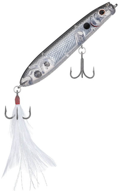 Daiwa Evergreen SB Topwater Bait Lure 3in 11/32 oz Flash Silver Shad